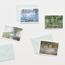 Load image into Gallery viewer, Monolike Message Monet Card - Mix 40 Mini Postcards, 20 envelopes Package
