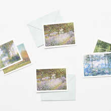 Load image into Gallery viewer, Monolike Message Monet Card - Mix 40 Mini Postcards, 20 envelopes Package