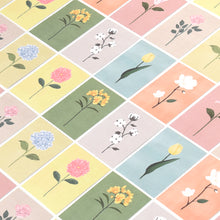 Load image into Gallery viewer, Monolike message card The flower - mix 40 cards, 20 envelopes pack, emotional and sophisticated mini cards