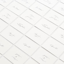 Load image into Gallery viewer, Monolike Message Typography Card - Mix 40 Mini Postcards, 20 envelopes Package