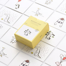 Load image into Gallery viewer, Monolike Message Buddy Card - Mix 40 Mini Postcards, 20 envelopes Package