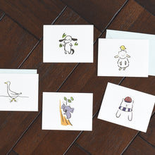 Load image into Gallery viewer, Monolike Message Buddy Card - Mix 40 Mini Postcards, 20 envelopes Package