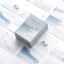 Load image into Gallery viewer, Monolike Message Serenity Card - Mix 40 Mini Postcards, 20 envelopes Package