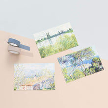Load image into Gallery viewer, Monolike Claude Monet Postcard - mix 36 pack, Famous painting and Famous 36 Claude Monet postcards