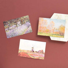 Load image into Gallery viewer, Monolike Claude Monet Postcard - mix 36 pack, Famous painting and Famous 36 Claude Monet postcards