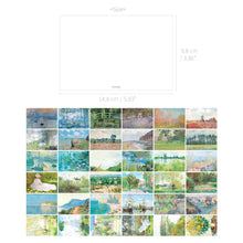 Load image into Gallery viewer, Monolike Claude Monet Postcard - mix 36 pack, Famous painting and Famous 36 Claude Monet postcards