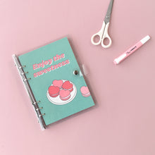 Load image into Gallery viewer, Monolike A5 FALL IN NEWTRO Ver.2 Diary Set, Enjoy the sweetness - Academic Planner Weekly & Monthly Planner with PVC Cover, Zipper bag, Sticker