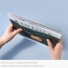 Load image into Gallery viewer, Monolike Magnetic Bookmarks Grid Ocean, Set of 5