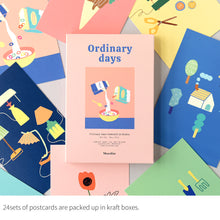 Load image into Gallery viewer, Monolike Ordinary Days Single card - mix 24 pack, lovely 24 Single card