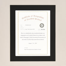 Load image into Gallery viewer, Monolike Paper Photo Frames Letter size Black 5p 8.5"x11"