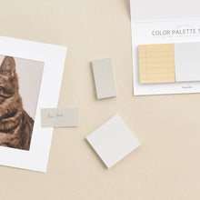 Load image into Gallery viewer, Monolike Color Palette Sticky Plan 300 A SET 4p - Self-Adhesive Memo Pad 50 sheets