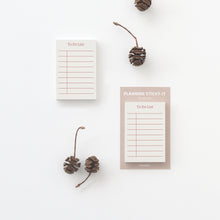 Load image into Gallery viewer, Monolike Planning Sticky-It - 5p Set Self-Adhesive Memo Pad 50 Sheets