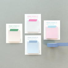 Load image into Gallery viewer, Monolike Point Sticky-it Ver.2 - 8p Set Self-Adhesive Memo Pad 30 Sheets