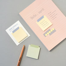 Load image into Gallery viewer, Monolike Point Sticky-it - 8p Set Self-Adhesive Memo Pad 50 Sheets