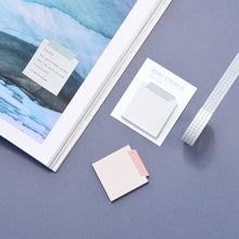 Load image into Gallery viewer, Monolike Point Sticky-it - 8p Set Self-Adhesive Memo Pad 50 Sheets