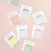 Load image into Gallery viewer, Monolike Point Sticky-it - 8p Set Self-Adhesive Memo Pad 50 Sheets
