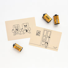 Load image into Gallery viewer, Monolike Monocat Postcards - mix 12 pack, Emotional and cute 12 cat postcards