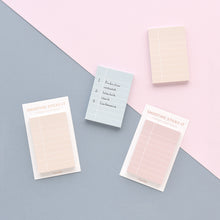 Load image into Gallery viewer, Monolike Smoothie College Ruled Sticky-it - 5p Set Self-Adhesive Memo Pad 50 Sheets