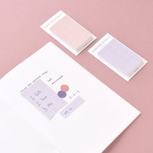 Load image into Gallery viewer, Monolike Smoothie Graph Sticky-it - 5p Set Self-Adhesive Memo Pad 50 Sheets