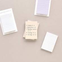 Load image into Gallery viewer, Monolike Smoothie Line Sticky-it - 5p Set Self-Adhesive Memo Pad 50 Sheets