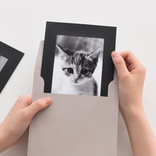 Load image into Gallery viewer, Monolike Standing Paper Photo Frame 4x6 Black 10p 4x6Inch size