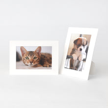 Load image into Gallery viewer, Monolike Standing Paper Frame 4x6 White 10p 4x6Inch Size