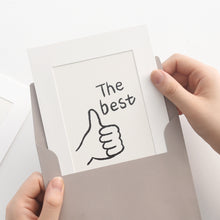 Load image into Gallery viewer, Monolike Standing Paper Frame 4x6 White 10p 4x6Inch Size