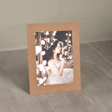 Load image into Gallery viewer, Monolike Standing Paper Photo Frame 5x7 Kraft 10p 5x7Inch size
