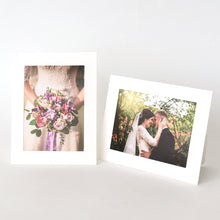 Load image into Gallery viewer, Monolike Standing Paper Photo Frame 5x7 White 10p 5x7Inch size