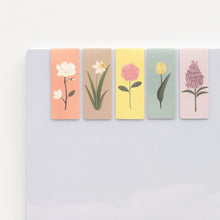 Load image into Gallery viewer, Monolike Magnetic Bookmarks The Flower Ver.2, Set of 5