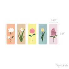 Load image into Gallery viewer, Monolike Magnetic Bookmarks The Flower Ver.2, Set of 5