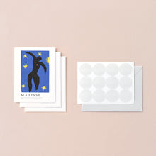 Load image into Gallery viewer, Monolike Day-by-day Card, Henri Matisse Painting ver.1 - Mix 36 Mini Postcards, 36 envelopes, 36 stickers Package