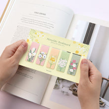 Load image into Gallery viewer, Monolike Magnetic Bookmarks Flower for you Ver.1, Set of 5
