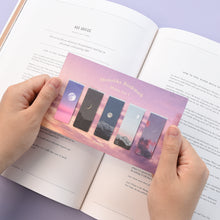 Load image into Gallery viewer, Monolike Magnetic Bookmarks Moon Ver.1, Set of 5