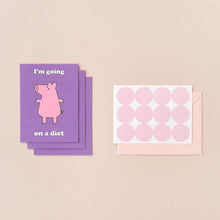 Load image into Gallery viewer, Monolike Day-by-day Card, Story town Ver.1 - Mix 36 Mini Postcards, 36 envelopes, 36 stickers Package