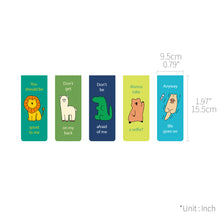 Load image into Gallery viewer, Monolike Magnetic Bookmarks Story town Ver.1, Set of 5