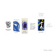 Load image into Gallery viewer, Monolike Magnetic Bookmarks Henri matisse Ver.1, Set of 5