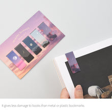 Load image into Gallery viewer, Monolike Magnetic Bookmarks Moon Ver.1, Set of 5