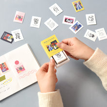 Load image into Gallery viewer, Monolike Wow Sticker Henri Matisse Ver.1 + Ver.2 Set - Mini Size Cute Stickers, Square Stickers