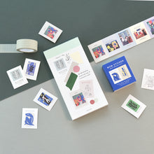 Load image into Gallery viewer, Monolike Wow Sticker Henri Matisse Ver.1 + Ver.2 Set - Mini Size Cute Stickers, Square Stickers