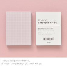 Load image into Gallery viewer, Monolike Memopad Smoothie Ver.2 design SET - 4 Packs, 4 Different Designs, 100 Sheets Per Pad, Total 400 Sheets, Note pads, Writing pads