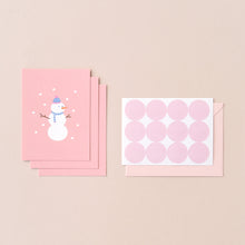 Load image into Gallery viewer, Monolike Day-by-day Card, Winter story Ver.2 - Mix 36 Mini Postcards, 36 envelopes, 36 stickers Package