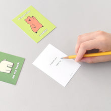 Load image into Gallery viewer, Monolike Day-by-day Card, Story town Ver.2 - Mix 36 Mini Postcards, 36 envelopes, 36 stickers Package