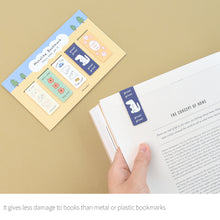 Load image into Gallery viewer, Monolike Magnetic Bookmarks Story town Ver.2, Set of 5