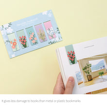 Load image into Gallery viewer, Monolike Magnetic Bookmarks Flower for you Ver.2, Set of 5