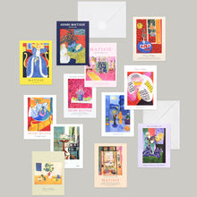 Load image into Gallery viewer, Monolike Day-by-day Card, Henri Matisse Painting ver.2 - Mix 36 Mini Postcards, 36 envelopes, 36 stickers Package