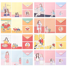 Load image into Gallery viewer, Monolike Fall In Newtro ver.2 Letter Paper and Envelopes Set - 8Type, 32 Letter Paper + 16 Envelopes
