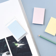 Load image into Gallery viewer, Monolike Smoothie ver.2 Grid Sticky-it - 5p Set Self-Adhesive Memo Pad 50 Sheets