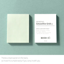 Load image into Gallery viewer, Monolike Memopad Smoothie Ver.3 design SET - 4 Packs, 4 Different Designs, 100 Sheets Per Pad, Total 400 Sheets, Note pads, Writing pads