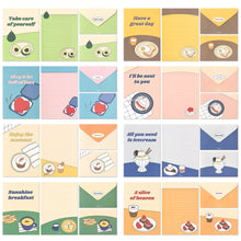 Load image into Gallery viewer, Monolike Fall In Newtro ver.3 Letter Paper and Envelopes Set - 8Type, 32 Letter Paper + 16 Envelopes